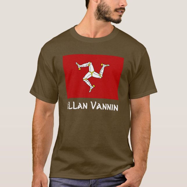 Isle of Man/Ellan Vannin T-Shirt (Front)