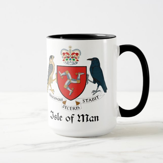 ISLE OF MAN - emblem/flag/symbol/coat of arms Mug (Right)