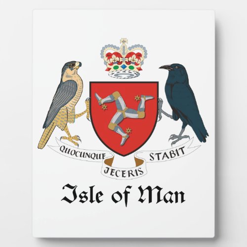 ISLE OF MAN _ emblemflagsymbolcoat of arms Plaque