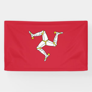 Isle of Man Flag Banner