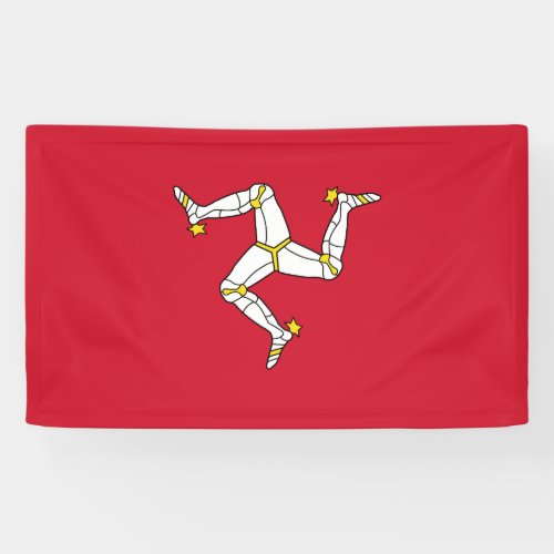 Isle of Man Flag Banner