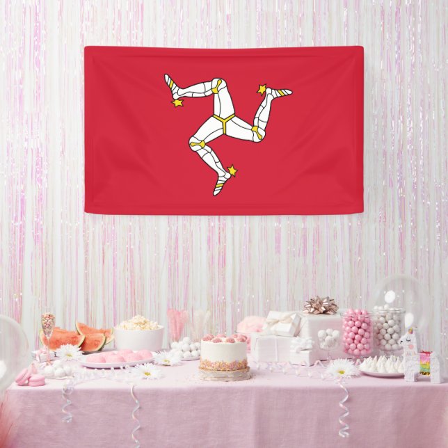 Isle of Man flag Banner (Party)