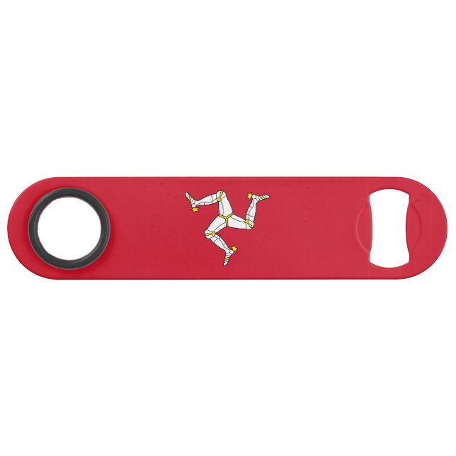Isle of Man Flag Bar Key (Front (Horizontal))