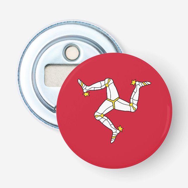 Isle of Man Flag Bottle Opener (Front)