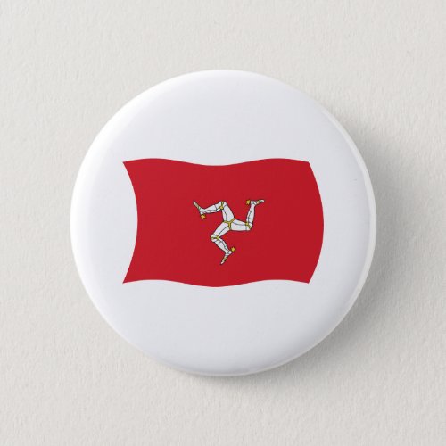 Isle of Man Flag Button