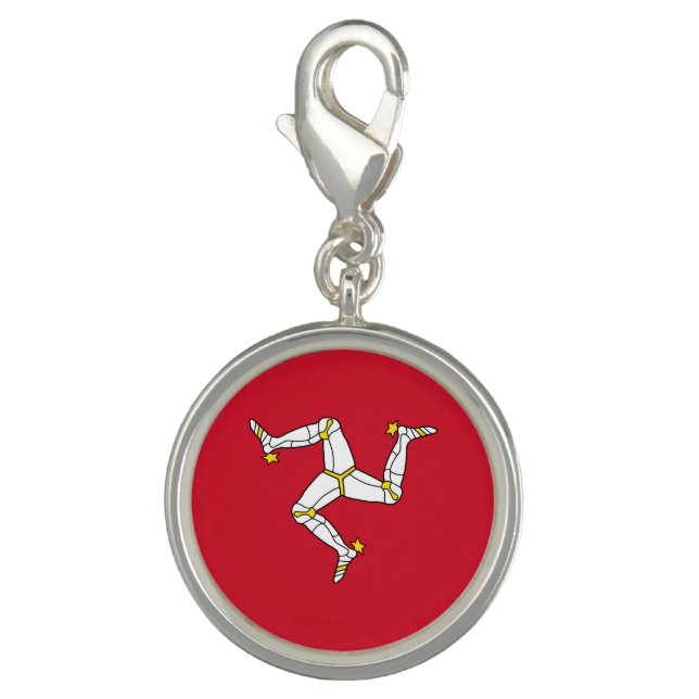 Isle of Man Flag Charm (Front)