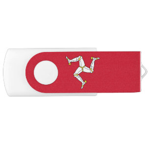 Isle of Man Flag Flash Drive