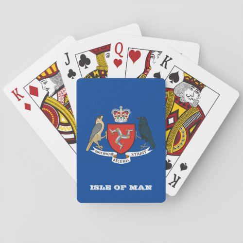 Isle of Man Flag Games Isle of Man Playing Cards