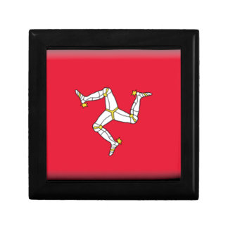 Isle of Man Flag Jewelry Box