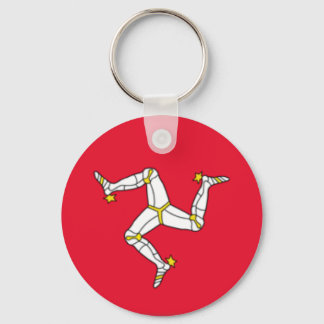 Isle of Man Flag Keychain