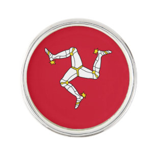 Isle of Man Flag Lapel Pin