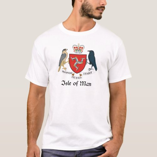 ISLE OF MAN _ flaglogocoat_of_armsinsignia T_Shirt