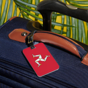 Isle of Man flag Luggage Tag