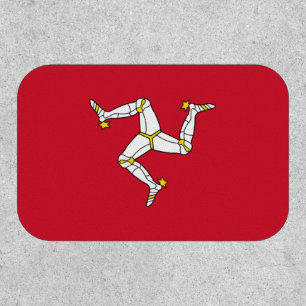 Isle of Man Flag Patch