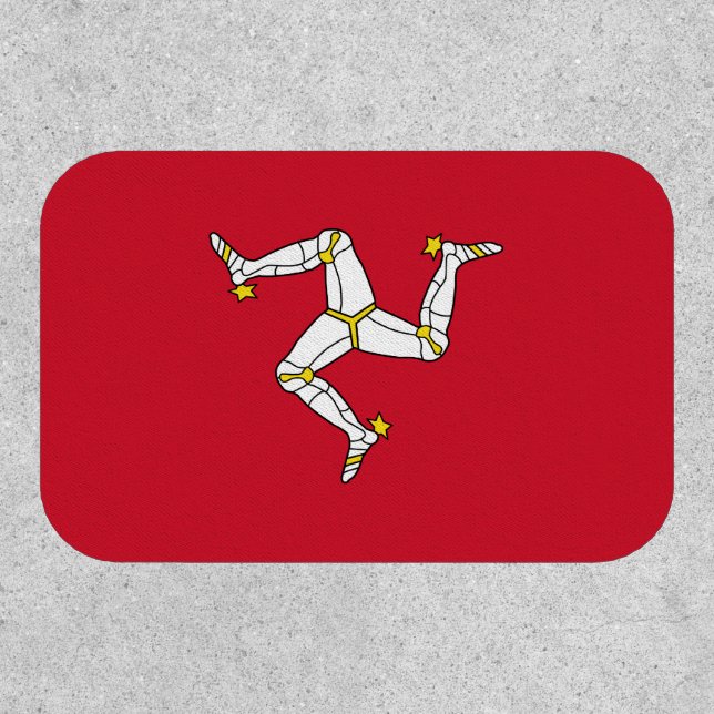 Isle of Man Flag Patch (Front)