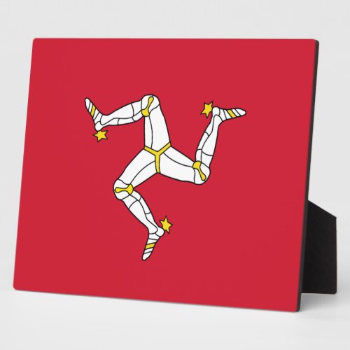 Isle of Man Flag Plaque