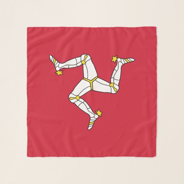 Isle of Man Flag Scarf (Front)