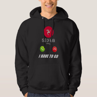 Isle Of Man Flag Souvenir Isle Of Man Is Calling I Hoodie