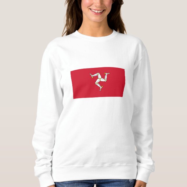 Isle of Man Flag Sweatshirt (Front)