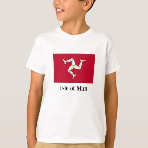 Isle of Man flag T_Shirt