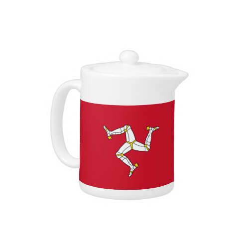 Isle of Man Flag Teapot