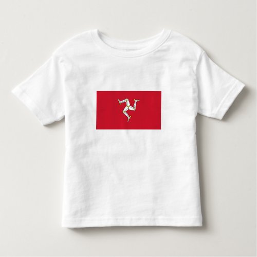 Isle of Man Flag Toddler T_shirt