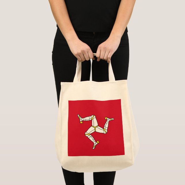 Isle of Man flag Tote Bag (Front (Product))