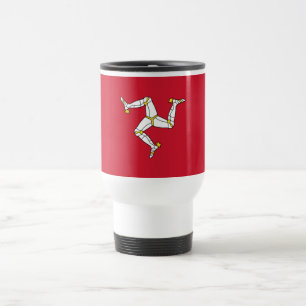 Isle of Man Flag Travel Mug