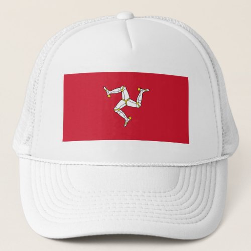 Isle of Man Flag Trucker Hat