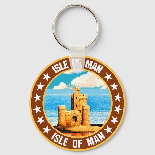 Isle of Man                                        Keychain (Front)