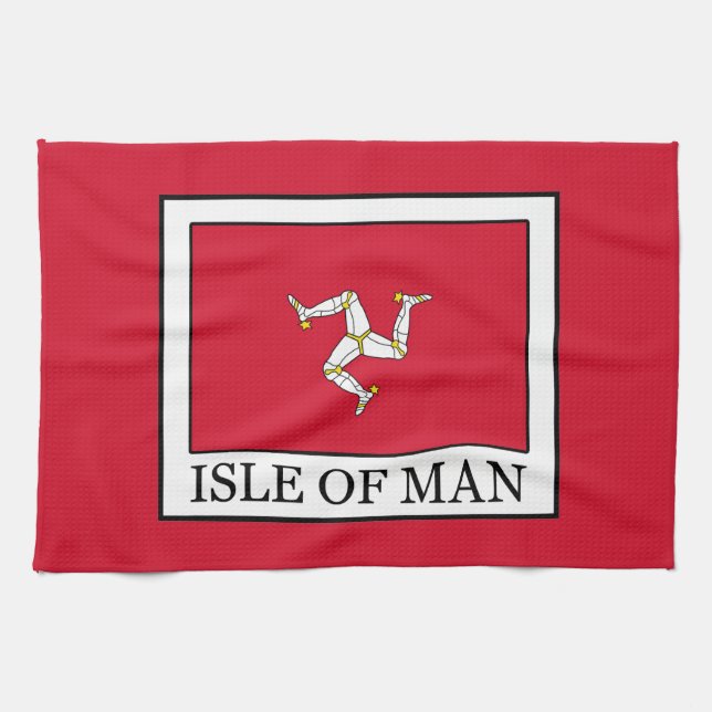 Isle of Man Kitchen Towel (Horizontal)