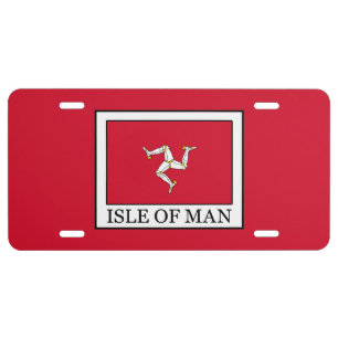Isle of Man License Plate