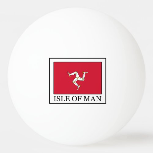 Isle of Man Ping Pong Ball