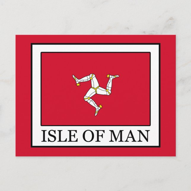 Isle of Man Postcard (Front)