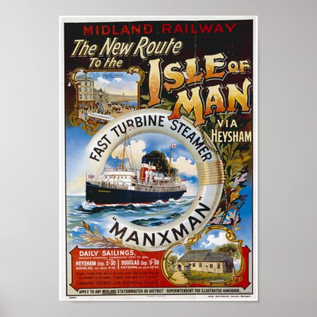 Isle of Man Print (Front)