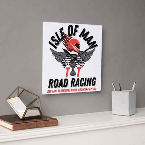Isle Of Man TT Motorbike Racing Wall Clock Gift