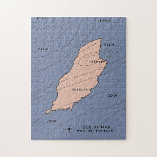 Isle of Man Weather forecast Jigsaw Puzzle