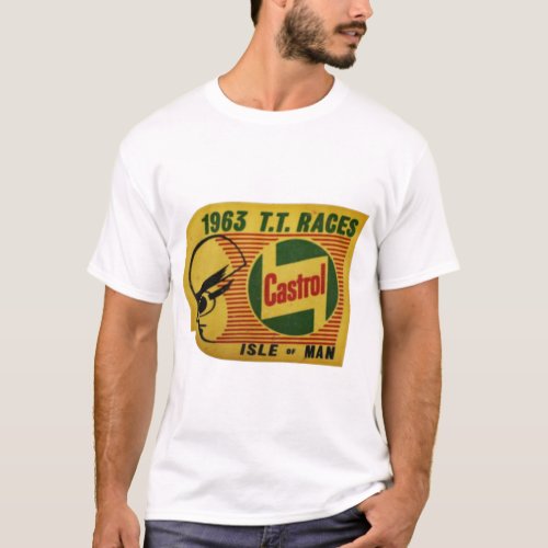 ISLE OF MANN TT VINTAGE 1963    T_Shirt