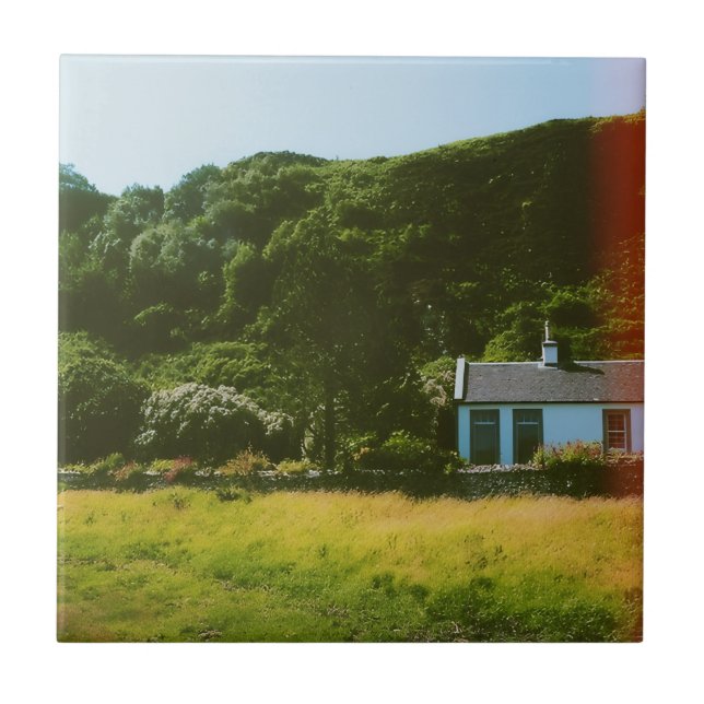 Isle of Mull, Inner Hebrides, Scotland Ceramic Tile (Front)