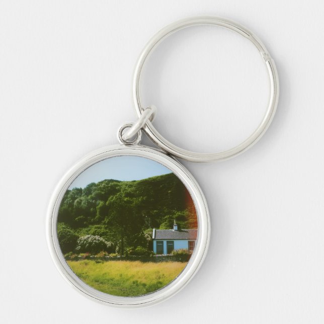Isle of Mull, Inner Hebrides, Scotland Keychain (Front)