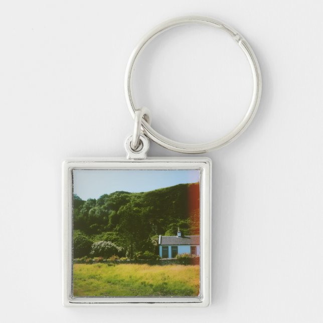 Isle of Mull, Inner Hebrides, Scotland Keychain (Front)