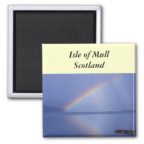Isle of Mull Rainbow Magnet