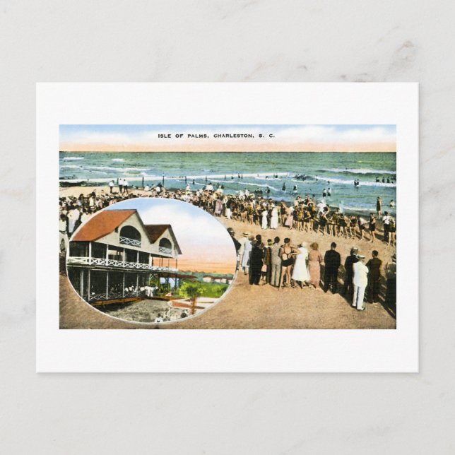 Isle of Palms, Charleston, South Carolina Postcard (Front)