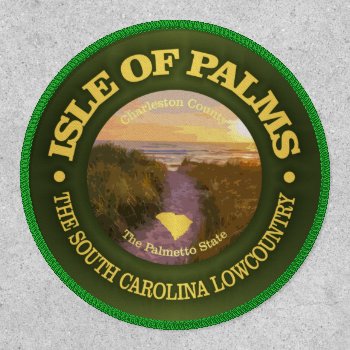Isle Of Palms Patch by NativeSon01 at Zazzle