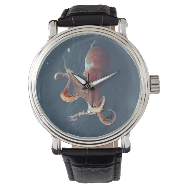 Isle of Skye Octopus Customizable Marine Life Watch (Front)