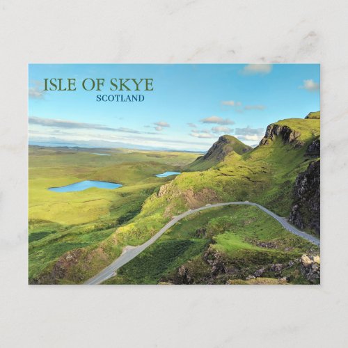 Isle of Skye Quiraing Scotland UK Postcard