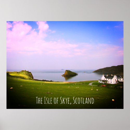 Isle of Skye Scotland beautiful poster