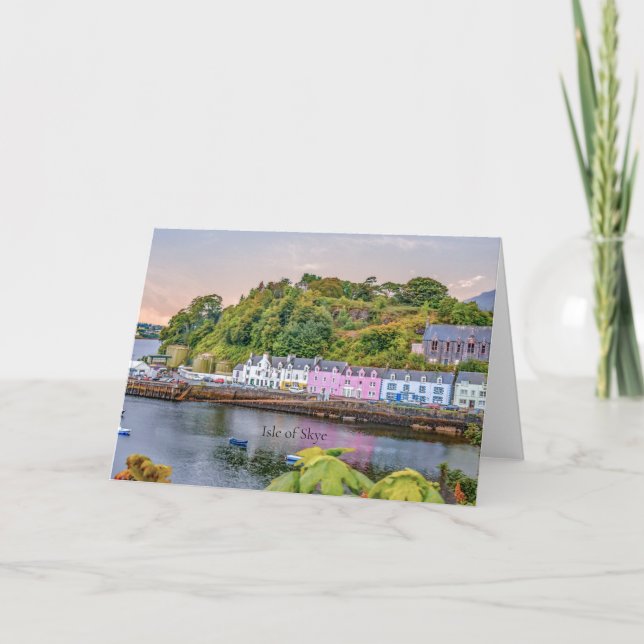 Isle of Skye, Scotland Card (Front)