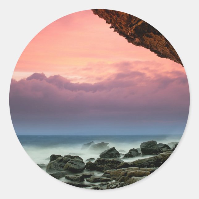 Isle of Skye, Scotland, Classic Round Sticker (Front)