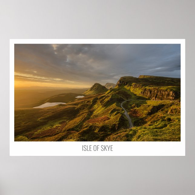 Isle of Skye, Scotland Poster (Front)